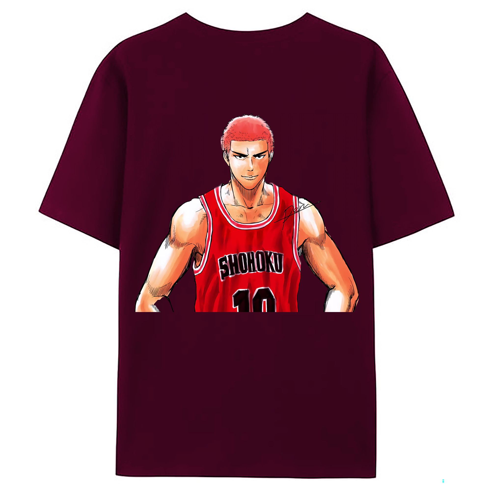 （画像用） SLAM DUNK／スラムダンク レディース半袖Tシャツ(バックプリント)